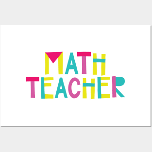 Math Teacher Gift Idea Cute Back to School Posters and Art